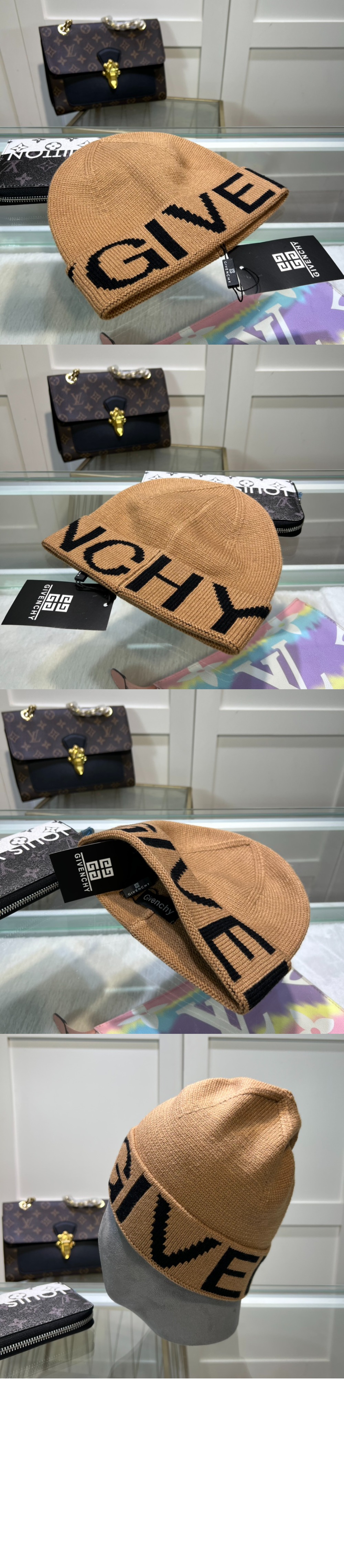 지방시 로고 비니