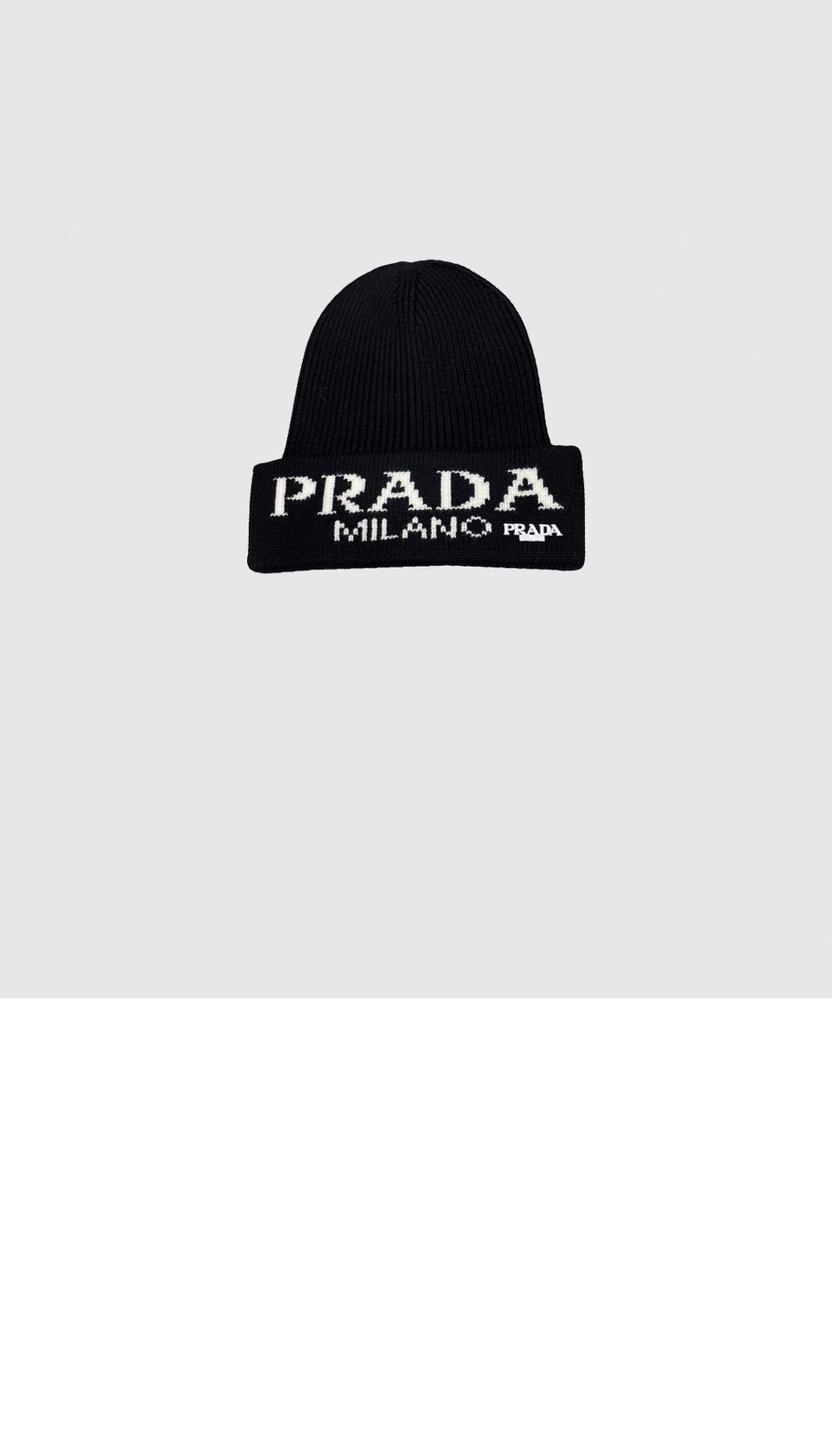 프라다 니트 비니 2HC323