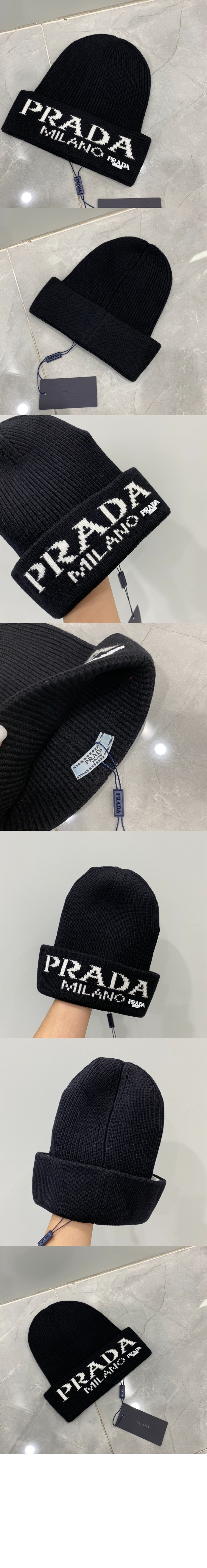 프라다 니트 비니 2HC323