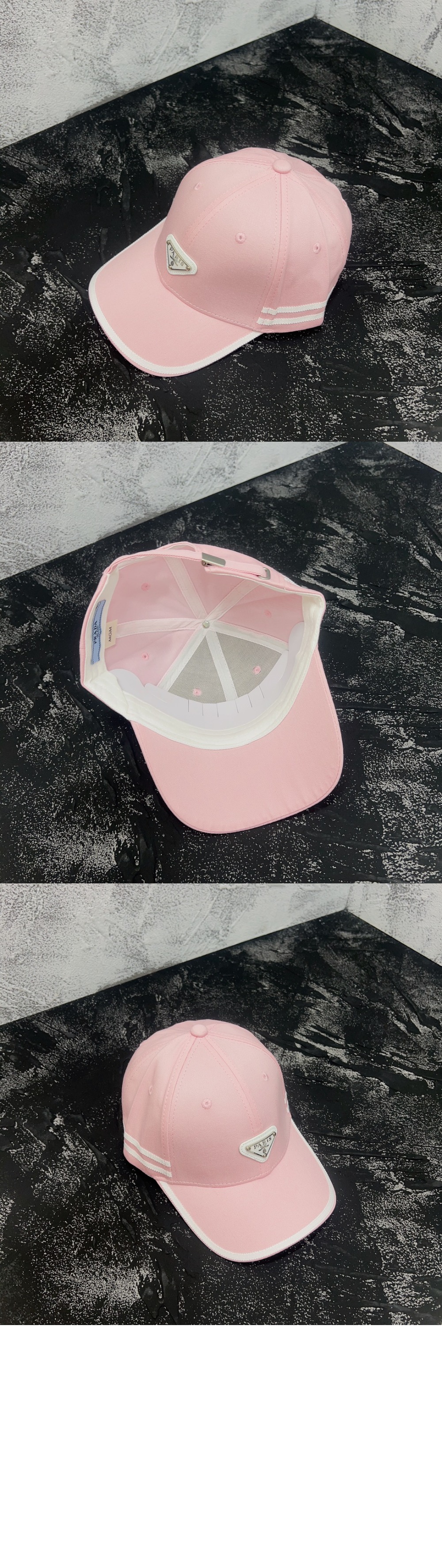 프라다 베이스볼 캡 1HC368