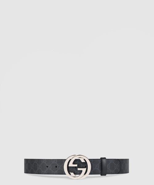 구찌 인터로킹 G 버클 GG 벨트 411924