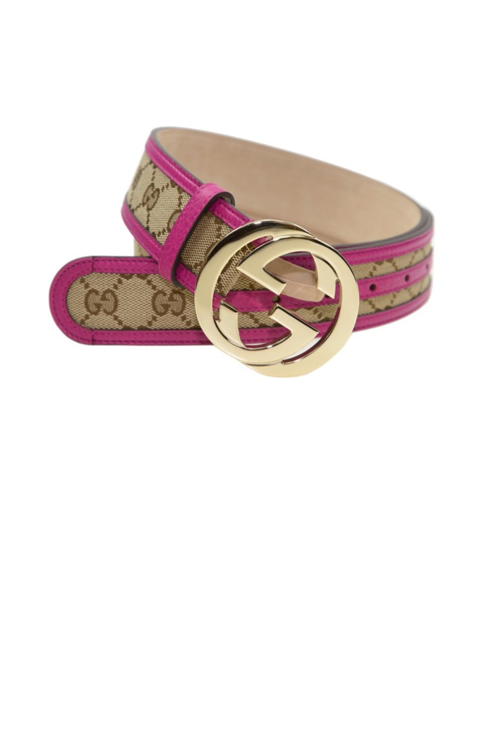 구찌 클래식 프린트 GG 벨트 114876