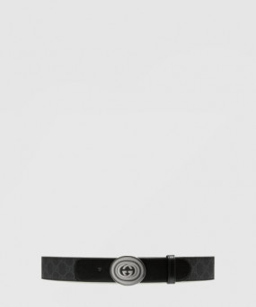 구찌 GG 타원 버클 벨트 699453