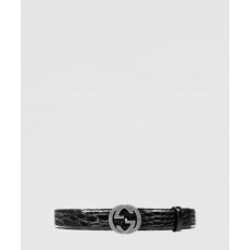 구찌 GG 스무스 버클 벨트 368186