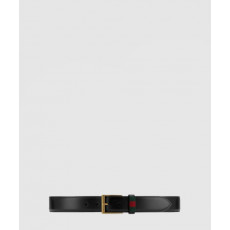 구찌 디테일의 레더 벨트 495125