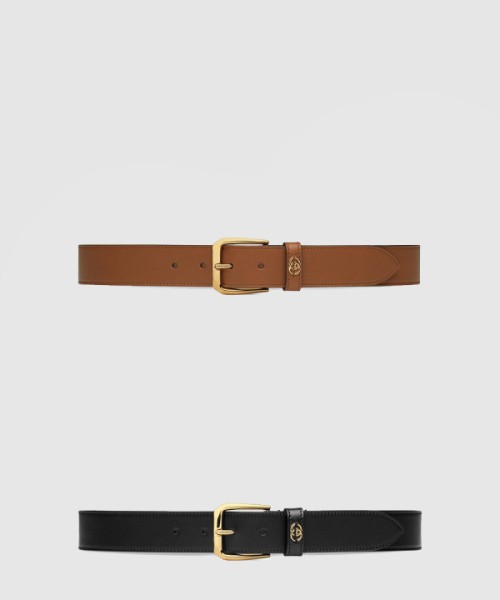 구찌 스퀘어 버클 인터로킹 G 벨트 673921