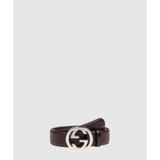 구찌 인터로킹 G 버클 시그니처 벨트 411924