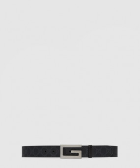 구찌 스퀘어 G 버클 리버서블 벨트 626974