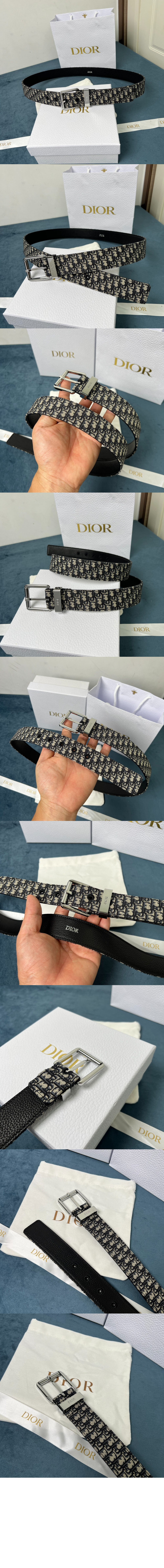 디올 마이크로 자카드 벨트 4333R