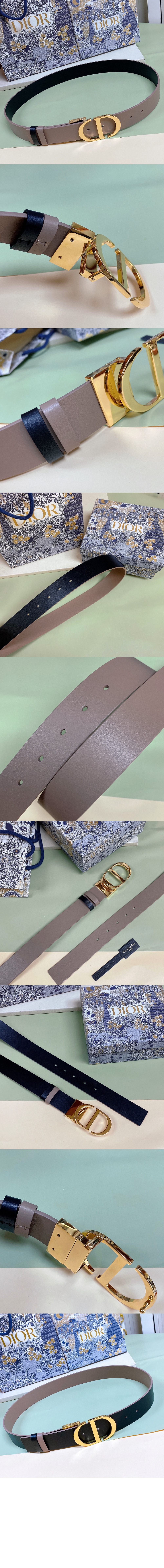 디올 30 몽테인 리버서블 벨트 B0179