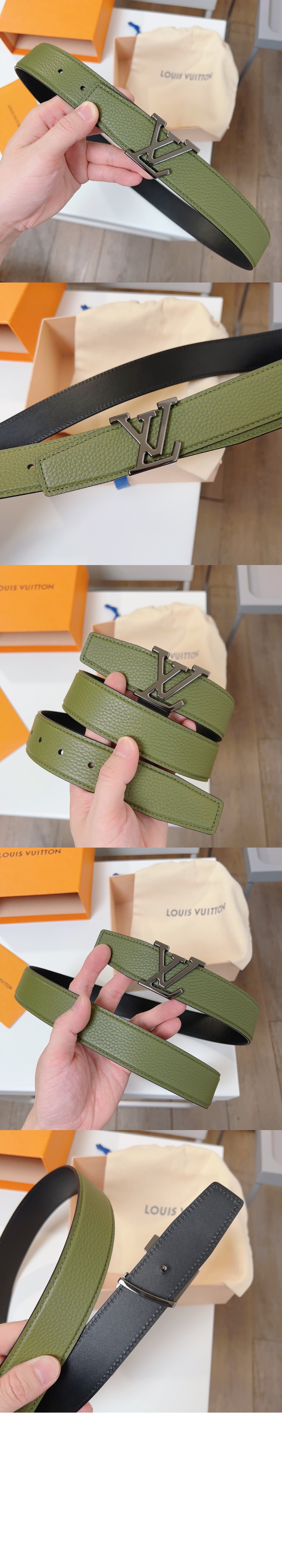 루이비통 LV 헤리티지 리버서블 벨트 M0679