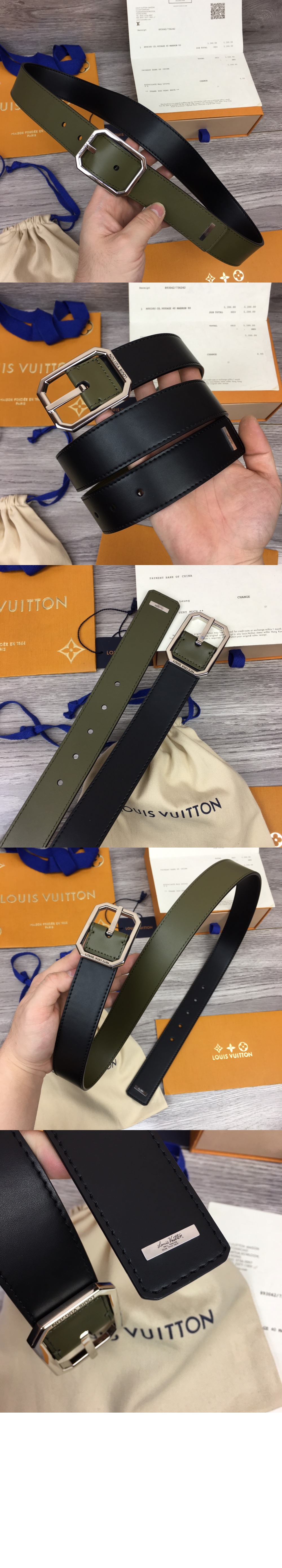 루이비통 리버서블 벨트 M0231T