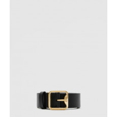 버버리 레더 B 버클 벨트 80774891