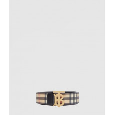 체크 프린트 벨트 80189901