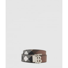 버버리 양면 로고 벨트 80493751