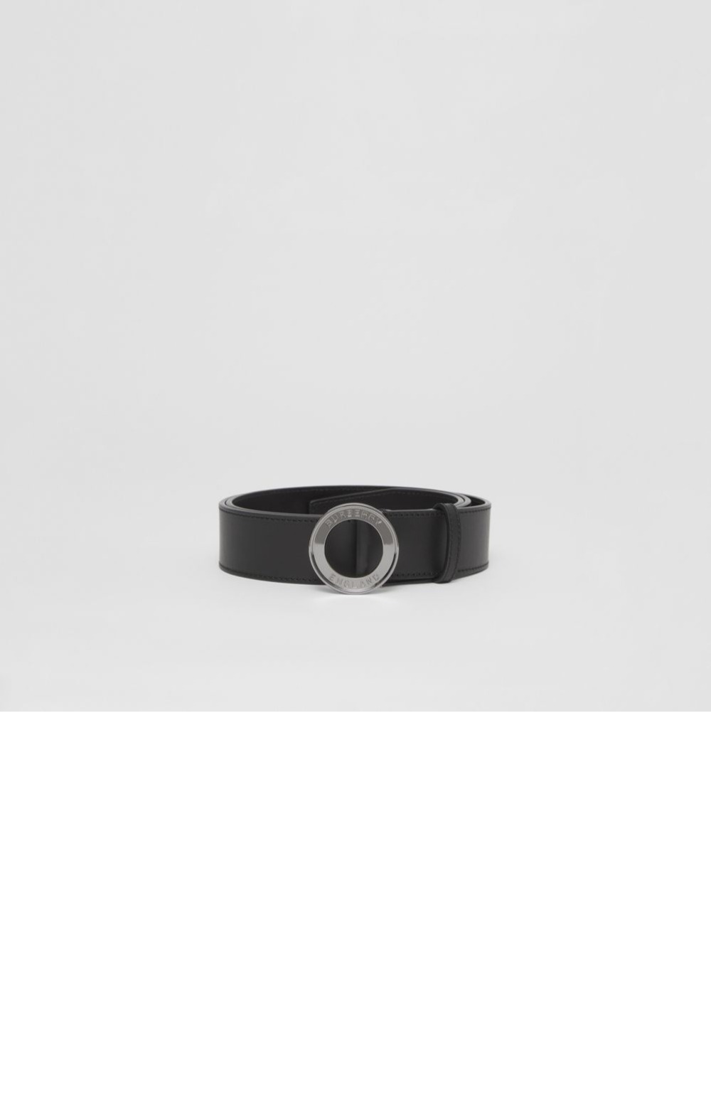 버버리 로고 스냅 가죽 벨트 80493801