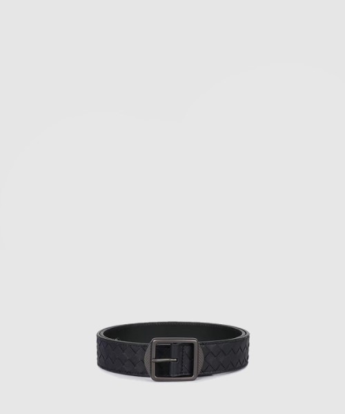 보테가베네타 클래식 위빙 소가죽 벨트 482669