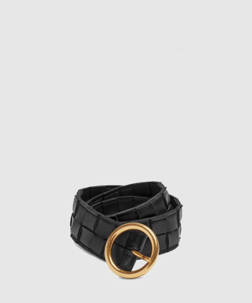 보테가베네타 오버사이즈 인트레치오 위빙 벨트 701227