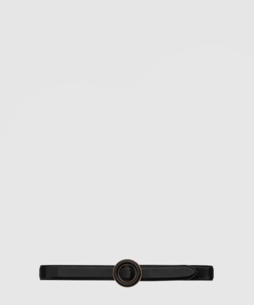 생로랑 매끄러운 표면 벨트 585110