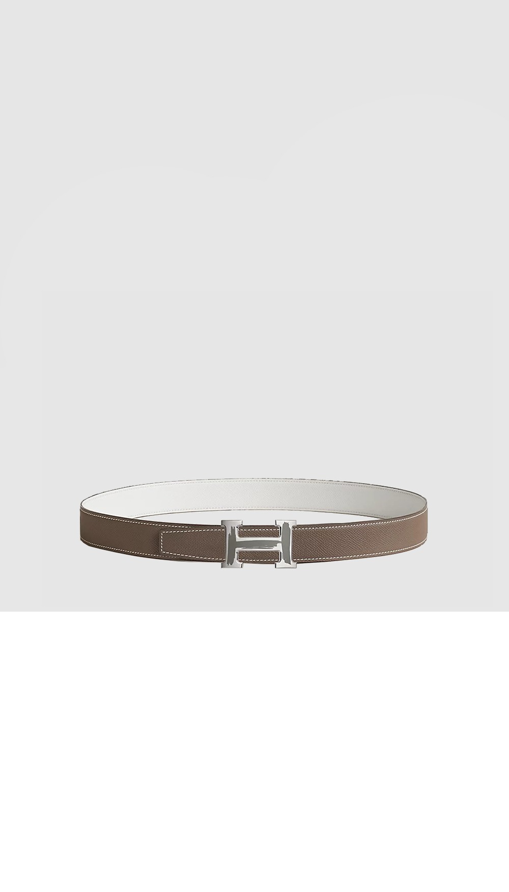 에르메스 브러시 버클 리버서블 벨트