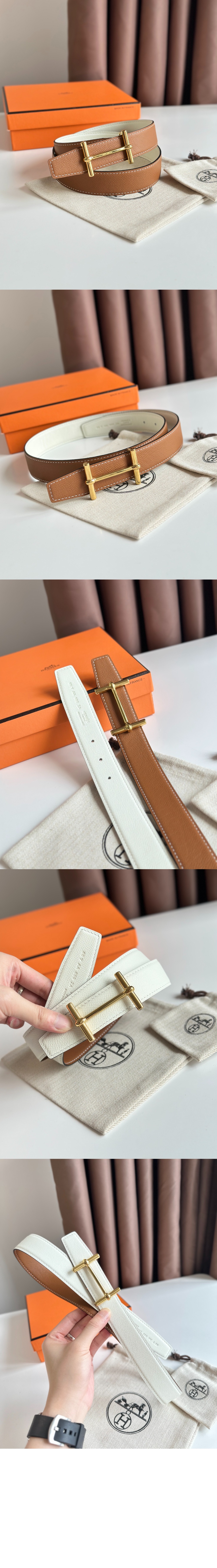 에르메스 앙크레 리버서블 벨트