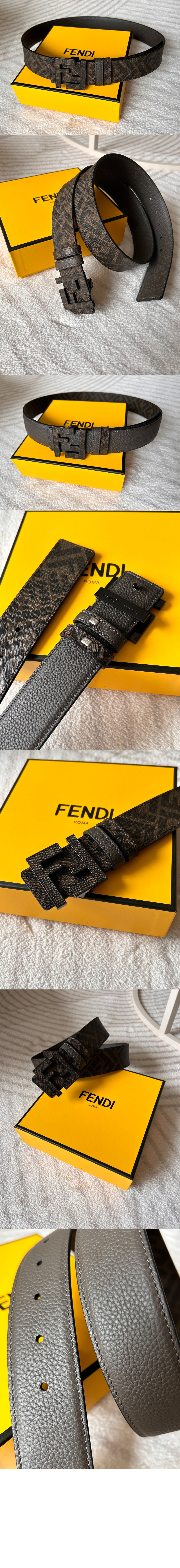 펜디 FF 양면 벨트 7C042