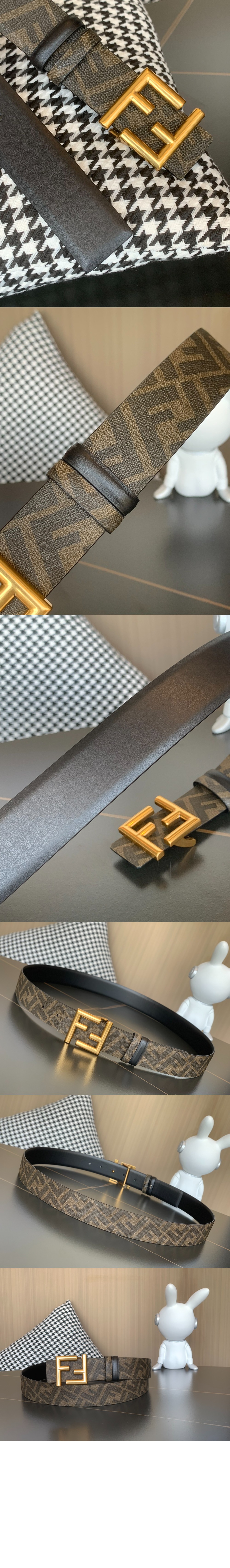 펜디 라운드 벨트 7C048