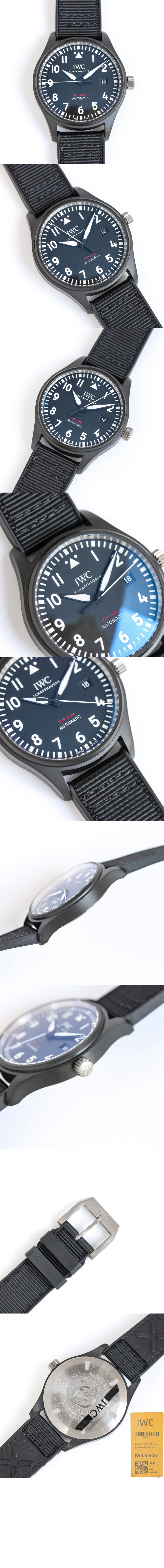 IWC 파일럿 워치 오토매틱 탑건 41 IW326906