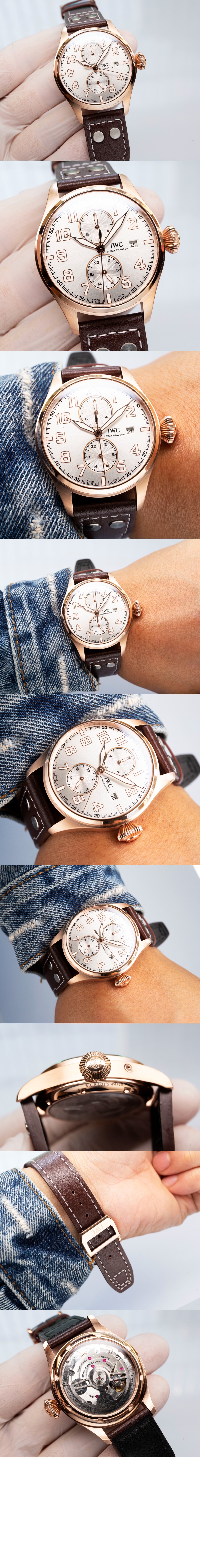 IWC 파일럿 워치 모노푸셔 에디션 46 IW515204