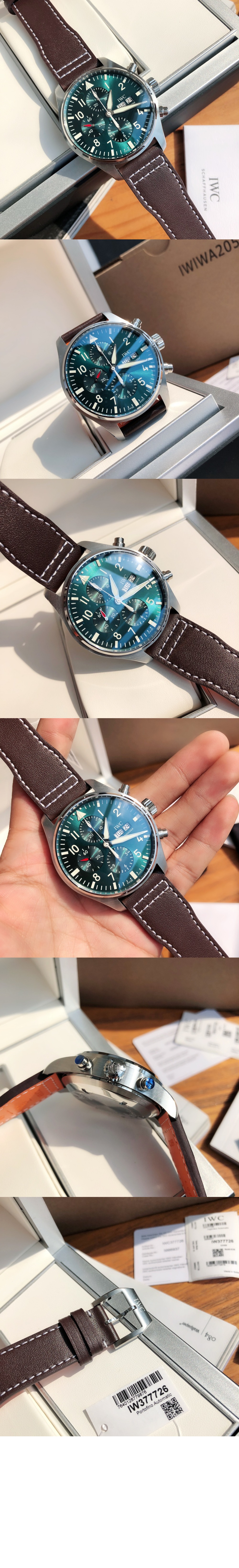 IWC 파일럿 워치 크로노그래프 43 IW377726