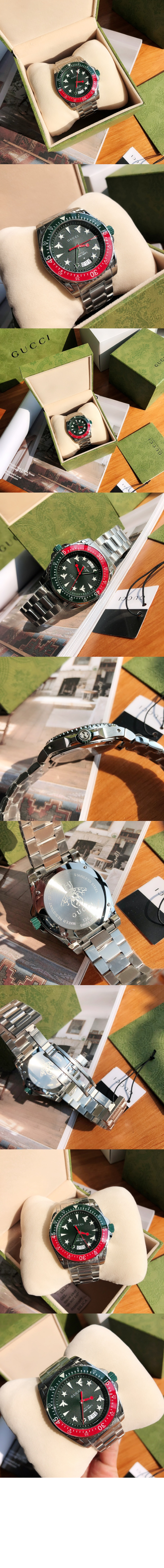 구찌 다이브 워치 45 136222