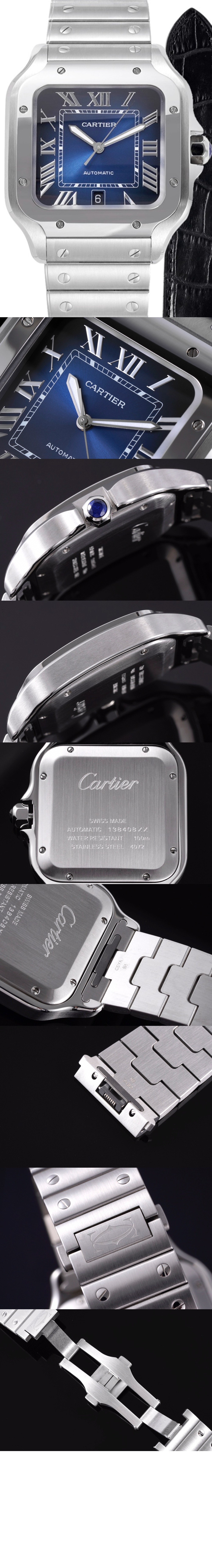 까르띠에 산토스드 까르띠에 워치 39.5 WSSA0071