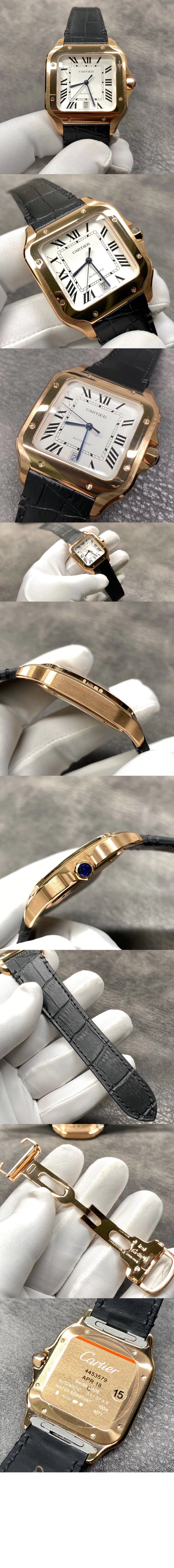 까르띠에 산토스 드 까르띠에 워치 39.8 WGSA0011