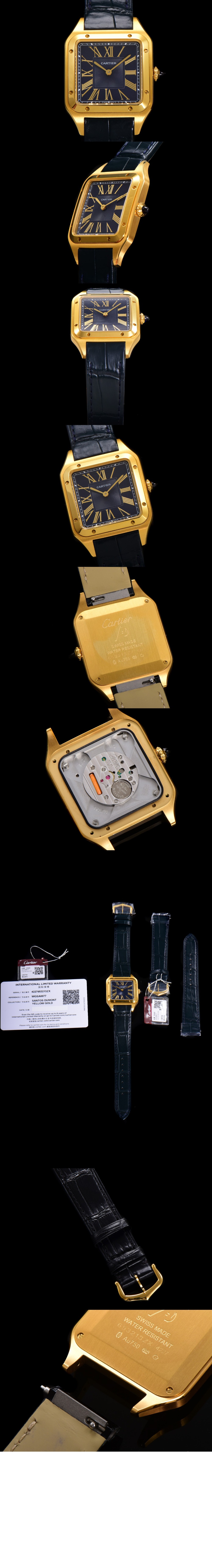 까르띠에 산토스-뒤몽 43.5 WGSA0077