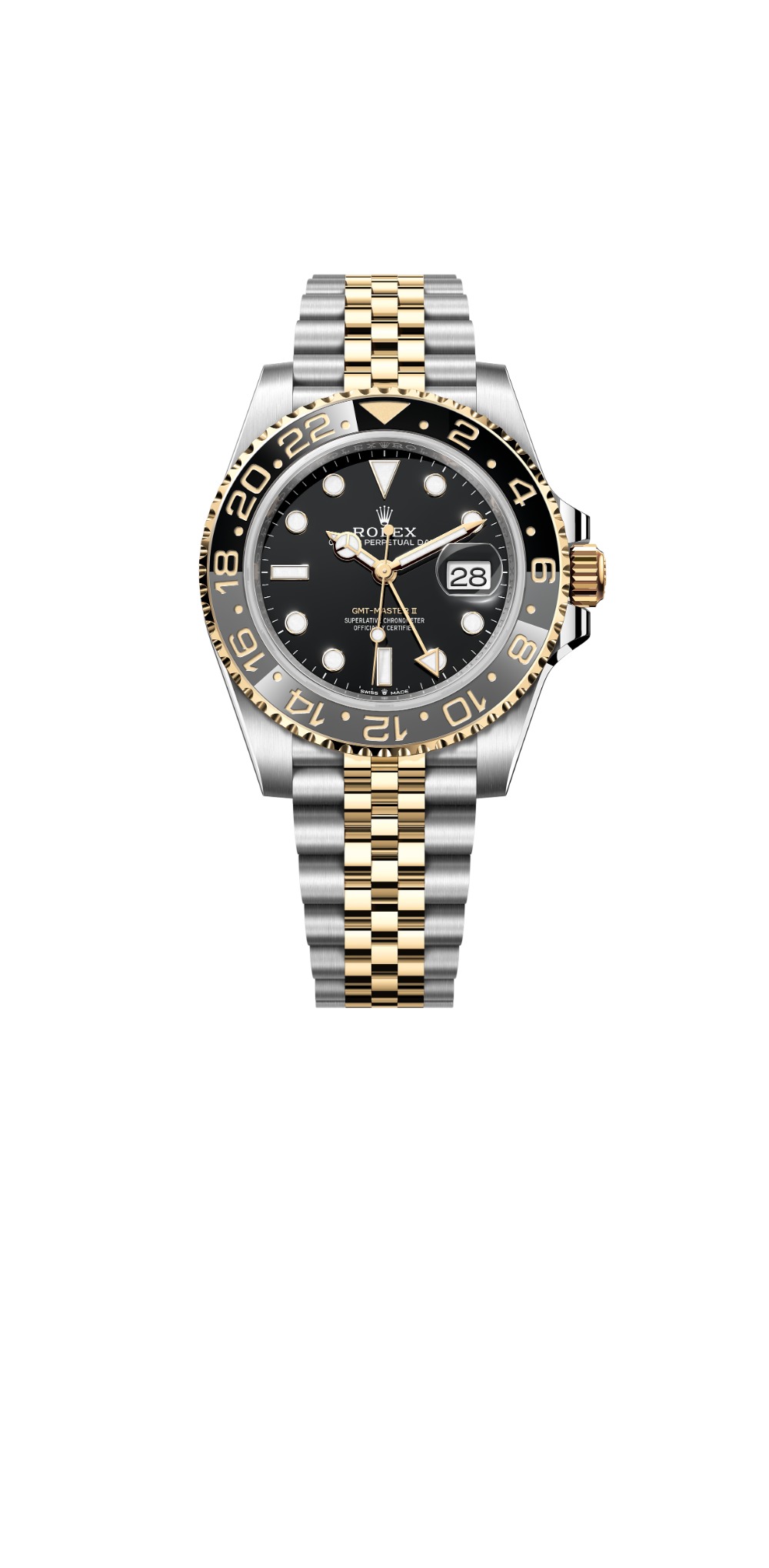 롤렉스 GMT-MASTER II 콤비 40 126713GRNR