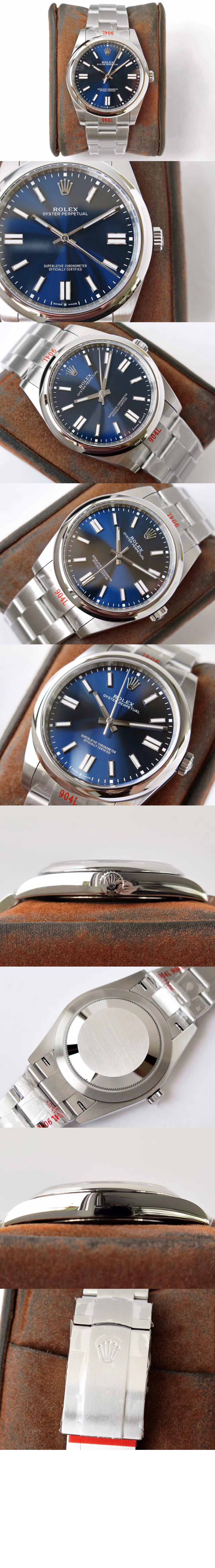 롤렉스 오이스터 퍼페츄얼 124300