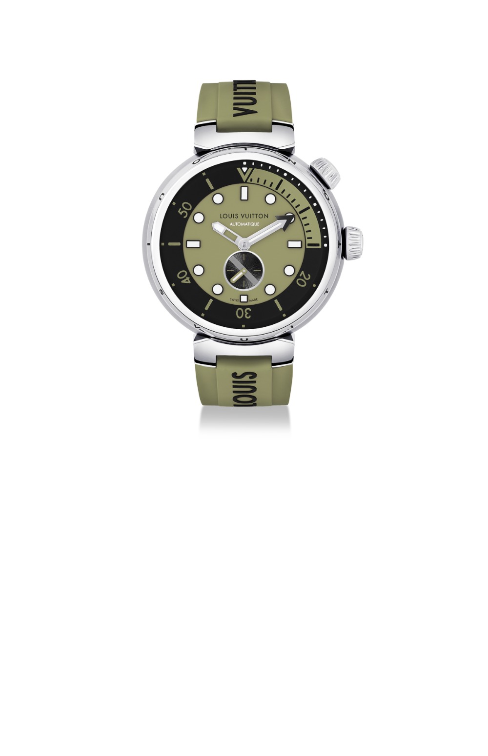 루이비통 땅부르 스트리트 다이버 오토매틱 44 QA173A