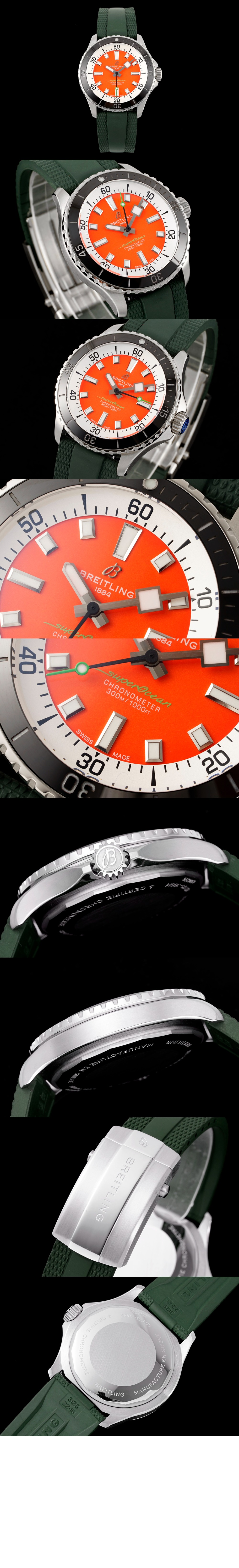 브라이틀링 슈퍼오션 오토매틱 42 켈리 슬레이터 A173751A