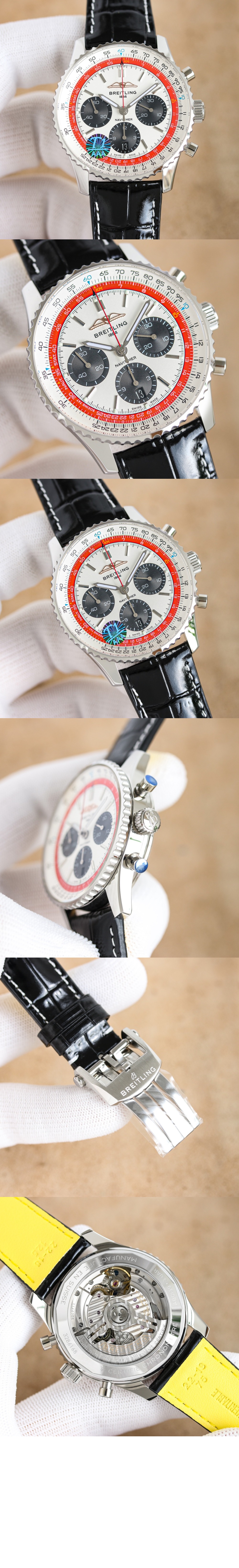 브라이틀링 내비타이머 B01 크로노그래프 43 보잉 747 AB01383B