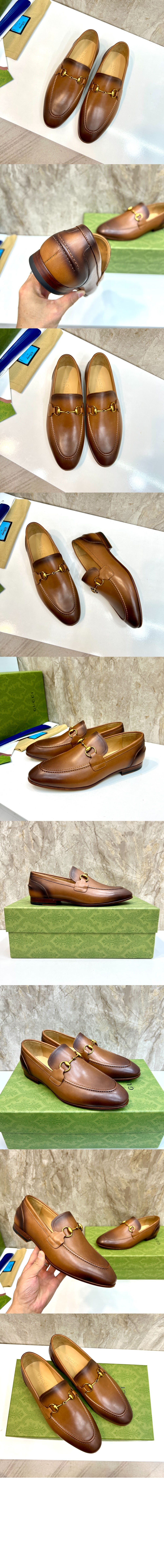 구찌 가죽 로퍼 406994