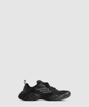 발렌시아가 카우스킨 및 폴리에스테르 소재의 먼데이 슈즈 825417