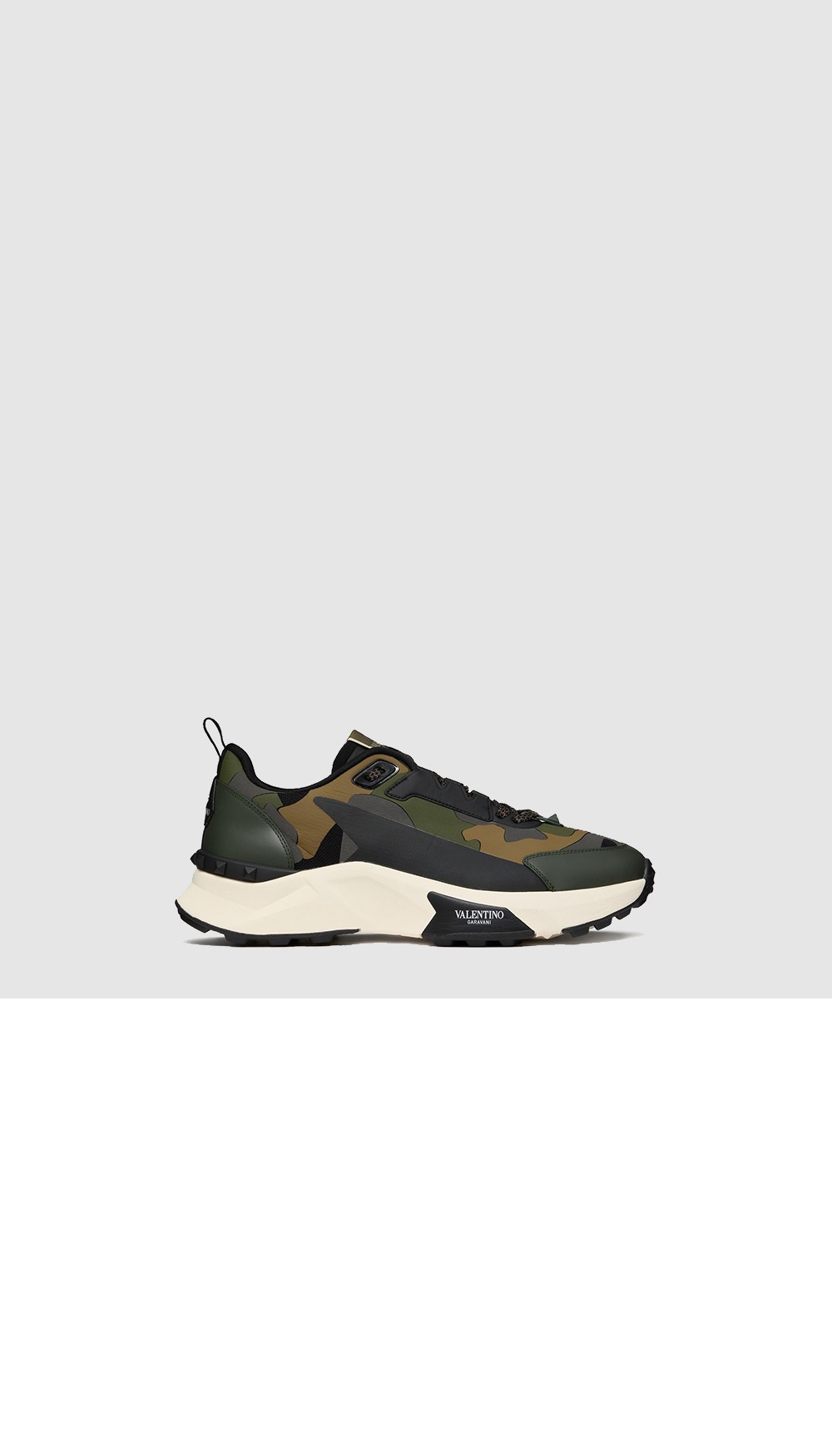 발렌티노 송아지 가죽 슬링백 펌프스