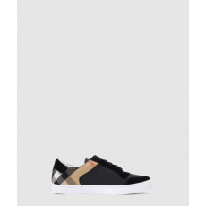 버버리 체크 스웨이드 레더 스니커즈 80241241