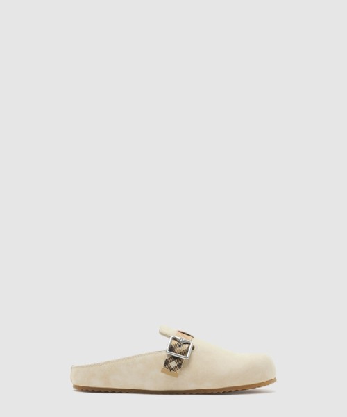 버버리 스웨이드 어친 클로그 81133021