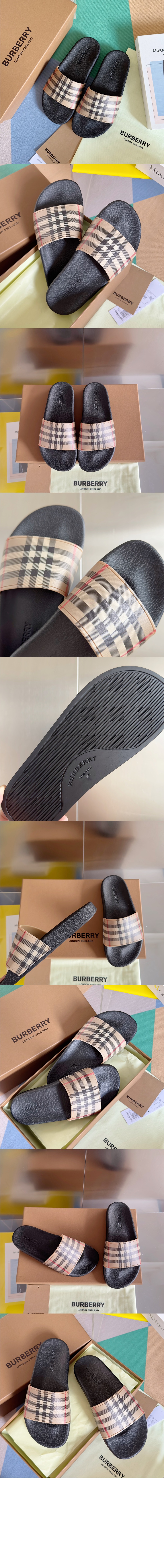 버버리 슬리퍼 80242321