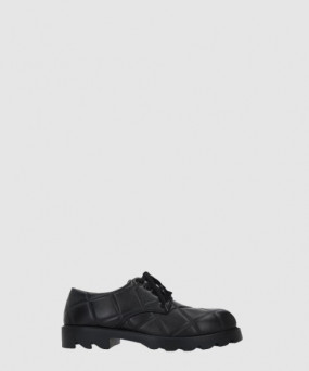 보테가베네타 퀼팅 더비 슈즈 708999