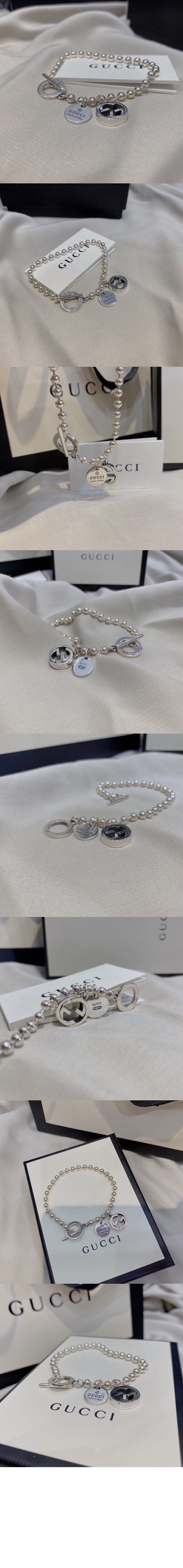 구찌 GG 마몽 자개 팔찌 390954