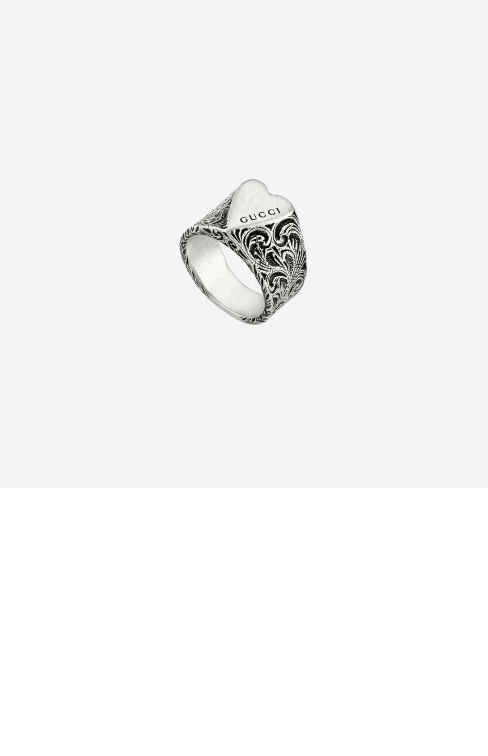 구찌 Heart Ring Silver 반지 702768