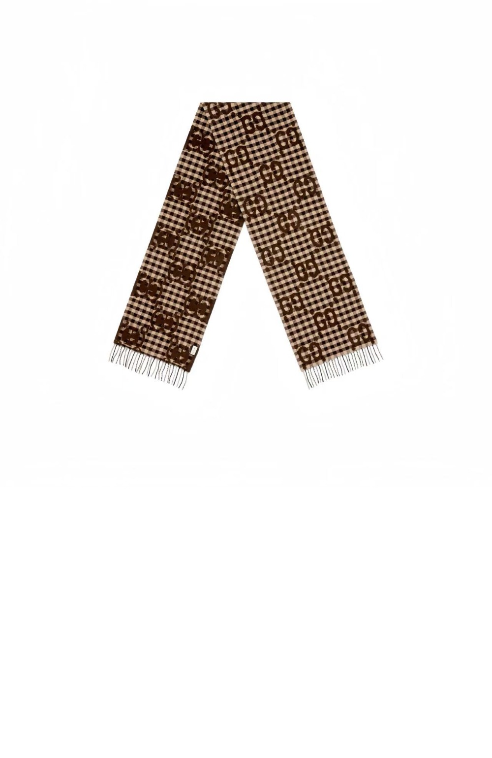 구찌 GG 섀도우 울 자카드 스카프 644365