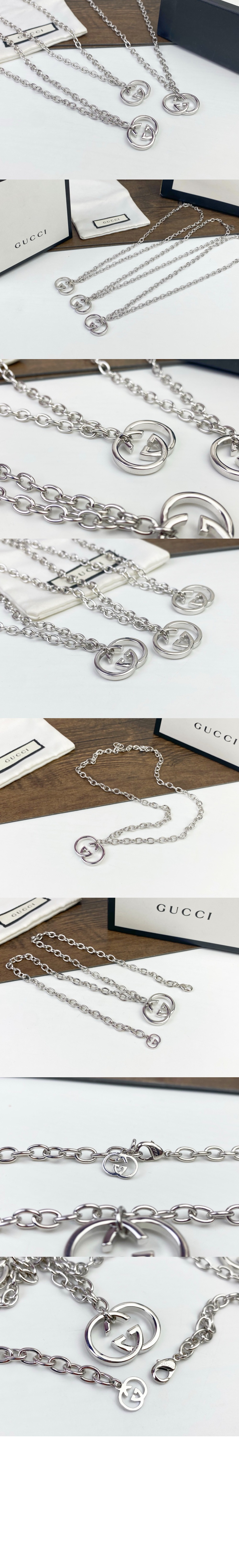 구찌 인터로킹 G 목걸이 190489